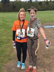 Gemma Scougal at Run for Wildlife 5k