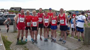 Clowne Road Runners at Northumberland Coastal Run